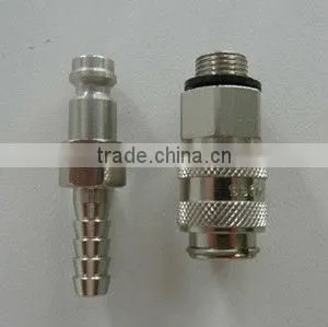 Brass Nickel Plating Weld Check Quick Connector thumbnail-1