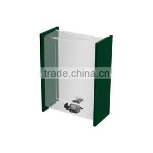 2016 Factory Price Acrylic Vote Box /Charity Box/Money Box With Lock thumbnail-3