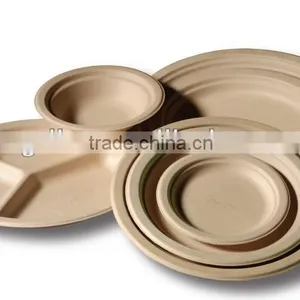 Christmas Kitchen Dinner Biodegradable Compostable Paper Tableware Disposable thumbnail-2