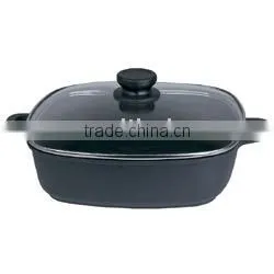 28cm Cast Aluminium Square Pan thumbnail-1