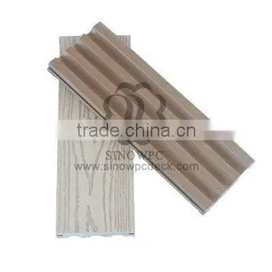 Easy Installation and Non-fade Recyclable Eco-friendly Wood Plastic Composite Diy Flooring thumbnail-1