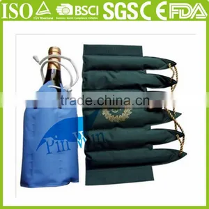 Portable Freezable Beverage Bag Gel Wine Bottle Cooler Sleeve thumbnail-5