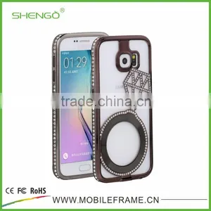 Luxury Diamond Aluminum Case for Samsung Galaxy S6 thumbnail-1