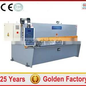 QC12K 6x3200 Sheet Metal Cutting Machine ,cnc Shearing Machine,Hydraulic Shearing Machine With DAC360 Quality Choice thumbnail-1