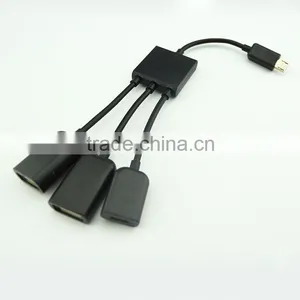 High Quality Micro Usb to 3 Otg Converter for Mobile Accesories thumbnail-5
