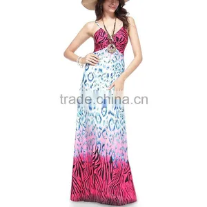 Vintage Inspired Dresses Flower Girl Dresses Hot Image Sexy Woman Medieval Dress Spaghetti Strap Casual Dresses Patterns thumbnail-4