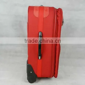 1pc 21'' Nylon Cabin Luggage Spinner Wheeled Trolley Luggage With TSA Lock thumbnail-2