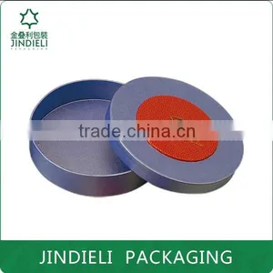 Blue Round Cardboard Food Packaging Box thumbnail-1