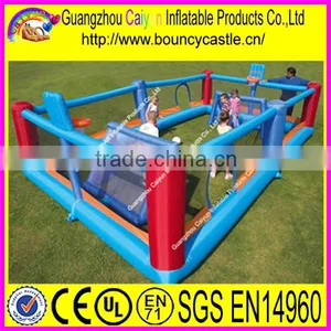 Kids Inflatable Playground Inflatable Football Soccer Field Inflatable Basketball Court thumbnail-1
