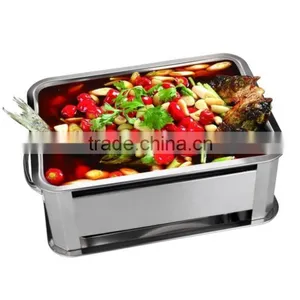 Restaurant Equipment Charcoal Hot Food Warmer for Sale thumbnail-1