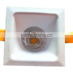CE ROHS Approved China 5w 7w 12w 20w Square Recessed Led Downlight Dimmable With CRI>80 thumbnail-1