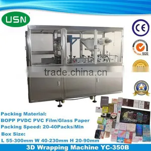 High Frequency Automatic Teflon Tape Box Wrapping Machine thumbnail-1