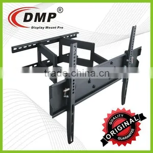 PLB147M VESA 400x400 Full Motion Double Arm 180 Degrees Swivel TV Wall Mount thumbnail-1