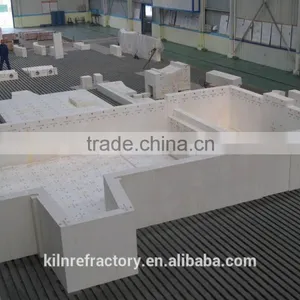 Used in Glass Smelting Furnace Types of Refractory Bricks Fused Cast Azs Block thumbnail-2