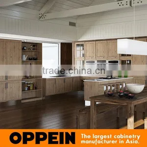 Custom Modern PVC Wooden Kitchen Furniture thumbnail-1