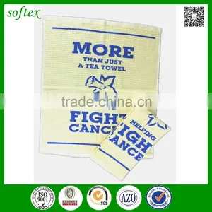 Wholesale China Factory Cotton Print 100g Personalised Kitchen Tea Towels thumbnail-1