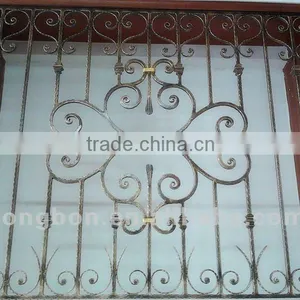 2013 Top-selling Wrought Iron Hand-made Window Fence thumbnail-1