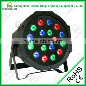 Popular and Hot Sale Indoor 18pcs 30W LED Flat Par Light thumbnail-1