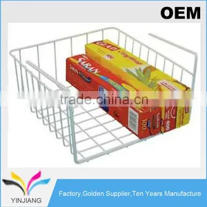 High Quality Hangzhou Factory Multifunction Metal Wire Storage Basket thumbnail-1