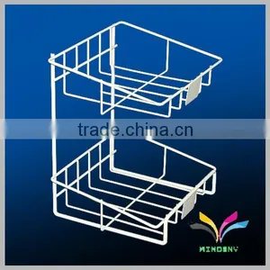 China Manufacturer Wholesale High Quality Cake Store Shelf Beautiful Attractive Metal Wire Crystal Wedding Cake Stands thumbnail-1