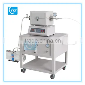 Mini Two Gas Way Sintering Furnace Lab Heating Equipment CVD thumbnail-1
