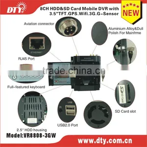 2015 Very Professional for School Bus Security 8 ch H.264 Dvr Software Free,VR8808-3G thumbnail-1