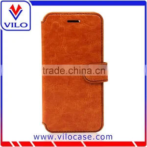 2016 Universal PU Leather Smart Phone Wallet Case for Iphone 6 Credit Card Case With Stand thumbnail-1