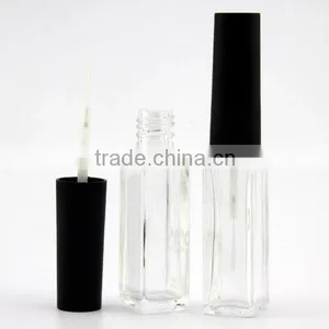 Empty Unique Glass Nail Polish Bottle thumbnail-2