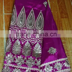 Indian George Fabric Wholesale African Styles George Lace Fabrics for Lady Dress thumbnail-1