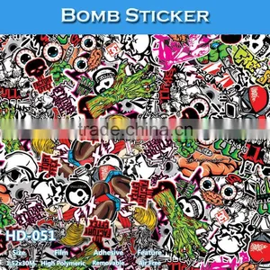HD-53 Factory Directly Sell Good Price Bomb Stickers Use Graffiti Art Vinyl thumbnail-3
