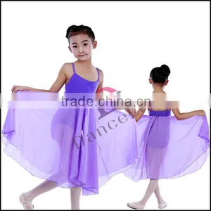 C2147 Long Girls Chiffon Skirt Dance Dress Ballet Costume thumbnail-1