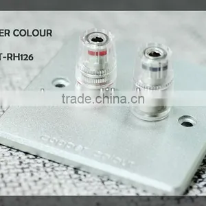 Copper Colour IST-RH126 Pure Copper Rhodium Plated Wall Socket thumbnail-1
