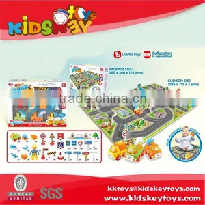 Good Quantity Cartoon Car Mats Pvc Baby Play Mat thumbnail-1