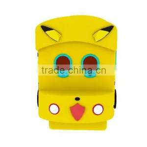 Pikachu Bus Kids Indoor Playground Soft Electric Playground Equipment thumbnail-4