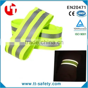 High Visibility Adjustable Elastic Reflective Armband for Running Walking Jogging Traffic Safety thumbnail-1