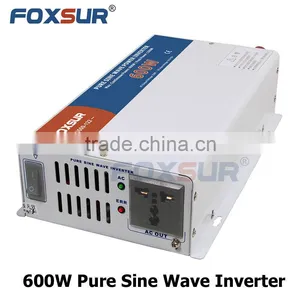 600W Competitive Price Professional 12V 24V 48V DC to 110V 230V AC Industrial Inverter Pure Sine Wave thumbnail-1