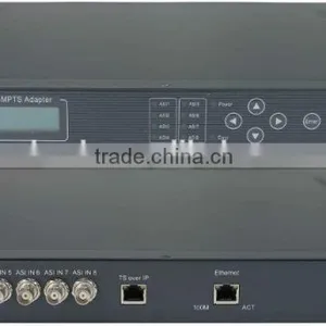 Sc2235 Sc-2235 8 ASI IP*8 MPTS Gigabit ip Covnerter Gateway(8ASI-to-8IP,multicast,Gigabit) thumbnail-1