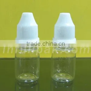 5ml , 10ml Clear PET E-liquid Dropper Bottle thumbnail-1