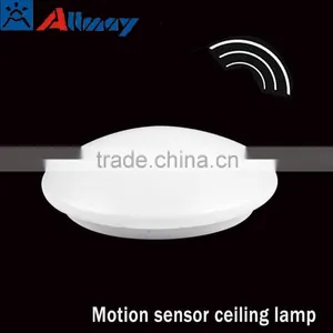 Microwave Sensor Round LED Ceiling Lamp 18w Pure/warm White Doppler All in One thumbnail-1