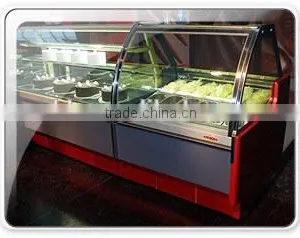 6plates Sorvete Display Showcase/icecream Display Freezer/ice Cream Display Refrigerator Quality Choice thumbnail-2