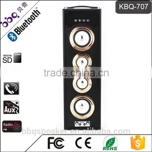 BBQ KBQ-707 36W 3000mAh Bluetooth Outdoor Speaker With Wireless Mic thumbnail-1
