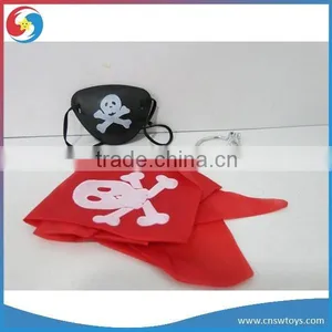 JR4601248 Party Toy Pirate Three Piece Suit Mask Pirate Makeup thumbnail-1