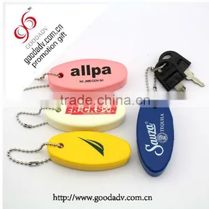 Customized Food Shaped PU Keychain/Floating PU Keychain thumbnail-1