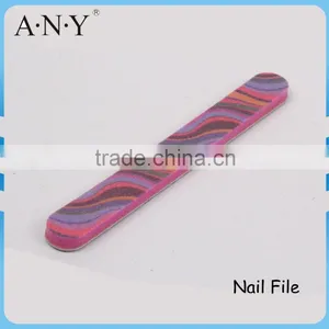 Professional Customized Design Shinning and Polishing Red Sponge Nail File Printing Logo thumbnail-1