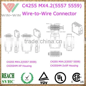 4.2mm Pitch C4255 MX4.2 (5557 5559) Electronic Wire to Wire Connector thumbnail-2