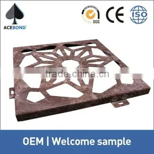Resonable Factory Price Of High Quality Product Interior Wall Decorative Aluminum Composite Panel thumbnail-1