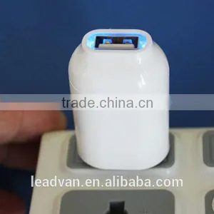 Mobile Travel Charger US/EU Plug Foldable 1.5A USB Travel Chargers thumbnail-1