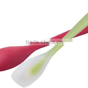 Silicone Wrapped Plastic Hard Spatula thumbnail-1
