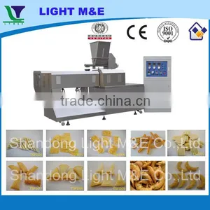Automatic High Speed Fried Twin Screw Wheat Flour Snack Extruder thumbnail-1