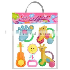 BELL,SHAKING HANDBELL BABY CONCERT,HANDBELL,BABY TOY,HANDLE BELL,PLASTIC TOY, thumbnail-1